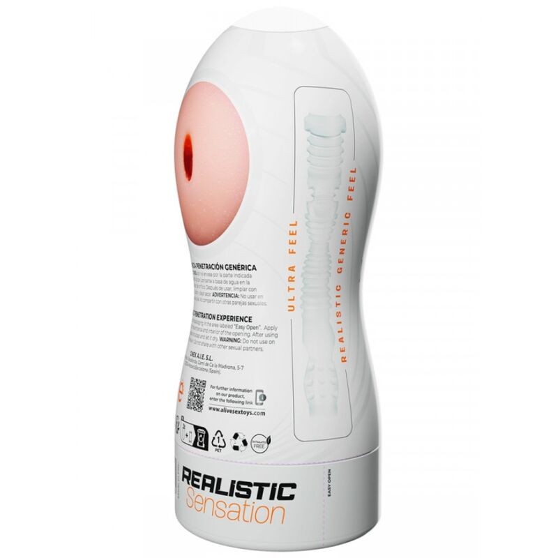 ALIVE MAXI FLEX MASTURBADOR MASCULINO GENeRICO TALLA L