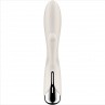 SATISFYER SPINNING RABBIT 1 ESTIMULACION CLITORIS Y PUNTO G BEIGE