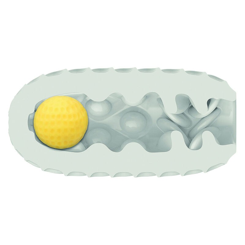 CALEXOTICS BOUNDLESS STROKER BLANDO REVERSIBLE AMARILLO