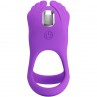 PRETTY LOVE ANILLO VIBRADOR SILAS 7 VIBRACIONES SILICONA LILA