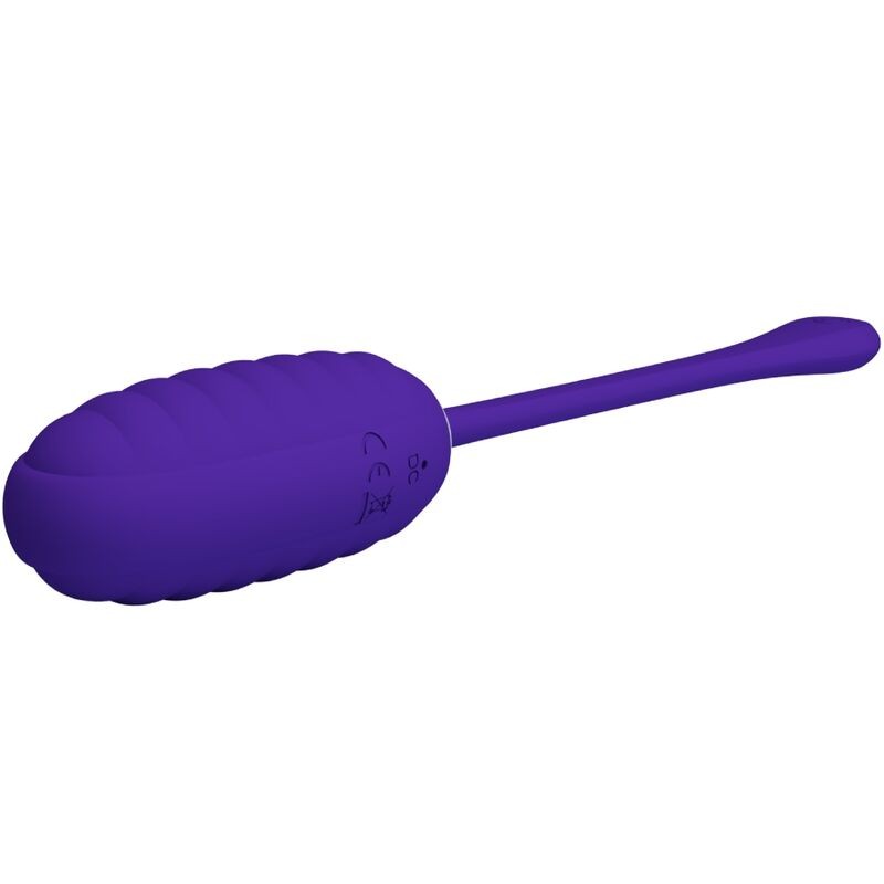 PRETTY LOVE KIRK HUEVO VIBRADOR RECARGABLE LILA