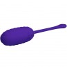PRETTY LOVE KIRK HUEVO VIBRADOR RECARGABLE LILA