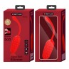 PRETTY LOVE HUEVO VIBRADOR CON TEXTURA MARINA RECARGABLE ROJO