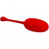 PRETTY LOVE KNUCKER HUEVO VIBRADOR RECARGABLE ROJO