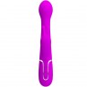 PRETTY LOVE DEJON VIBRADOR RABBIT 3 EN 1 MULTIFUNCIoN VIOLETA
