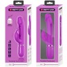 PRETTY LOVE KAMPAS VIBRADOR RABBIT 3 EN 1 MULTIFUNCIoN CON LENGUA VIOLETA