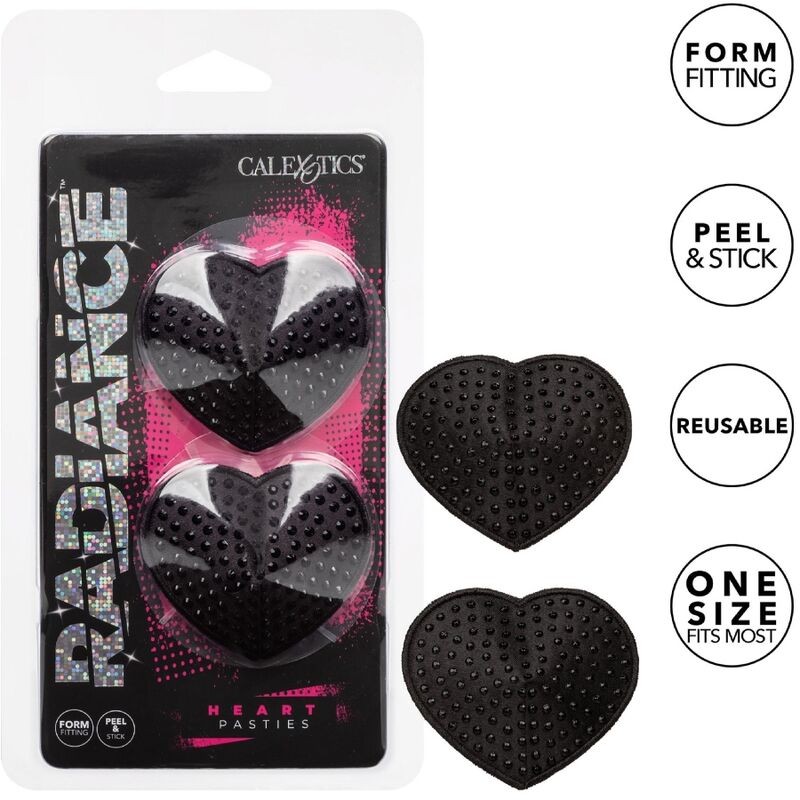 CALEXOTICS RADIANCE PEZONERAS JOYA FORMA DE CORAZoN