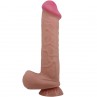 PRETTY LOVE SLIDING SKIN SERIES DILDO REALiSTICO CON VENTOSA PIEL DESLIZANTE MORENO 26 CM