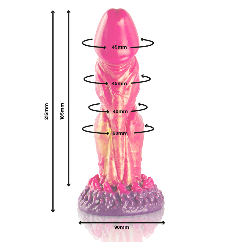 EPIC CERBERUS DILDO FUEGO MITOLoGICO
