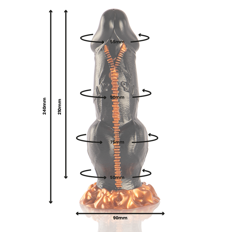 EPIC DEIMOS DILDO PODER DEL eXTASIS