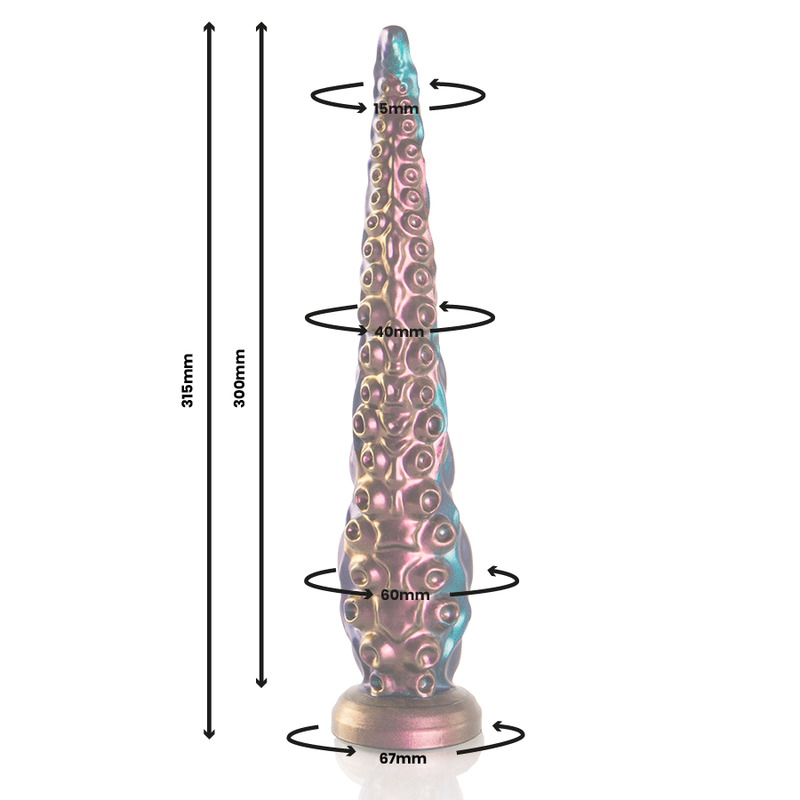EPIC CHARYBDIS DILDO TENTaCULO TAMANO GRANDE