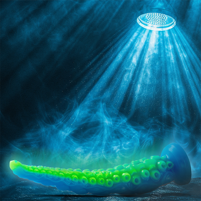 EPIC SCYLLA DILDO TENTaCULO FINO FLUORESCENTE TAMANO GRANDE