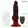 EPIC PROMETHEUS DILDO TITAN EN LLAMAS CONTROL REMOTO