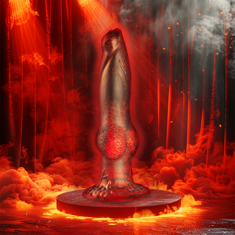 EPIC PROMETHEUS DILDO TITAN EN LLAMAS CONTROL REMOTO