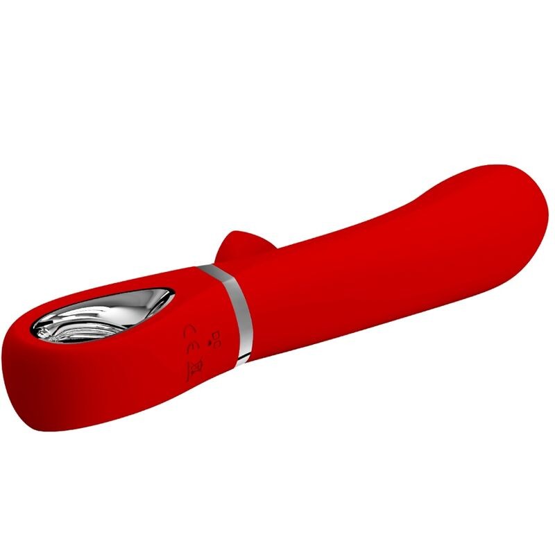 PRETTY LOVE THOMAS VIBRADOR PUNTO G MULTIFUNCIoN ROJO