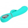 PRETTY LOVE PRESCOTT VIBRADOR PUNTO G MULTIFUNCIoN VERDE AGUA