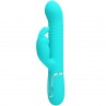 PRETTY LOVE VIBRADOR COALE RABBIT PERLAS VERDE AGUA