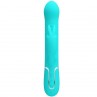 PRETTY LOVE VIBRADOR COALE RABBIT PERLAS VERDE AGUA