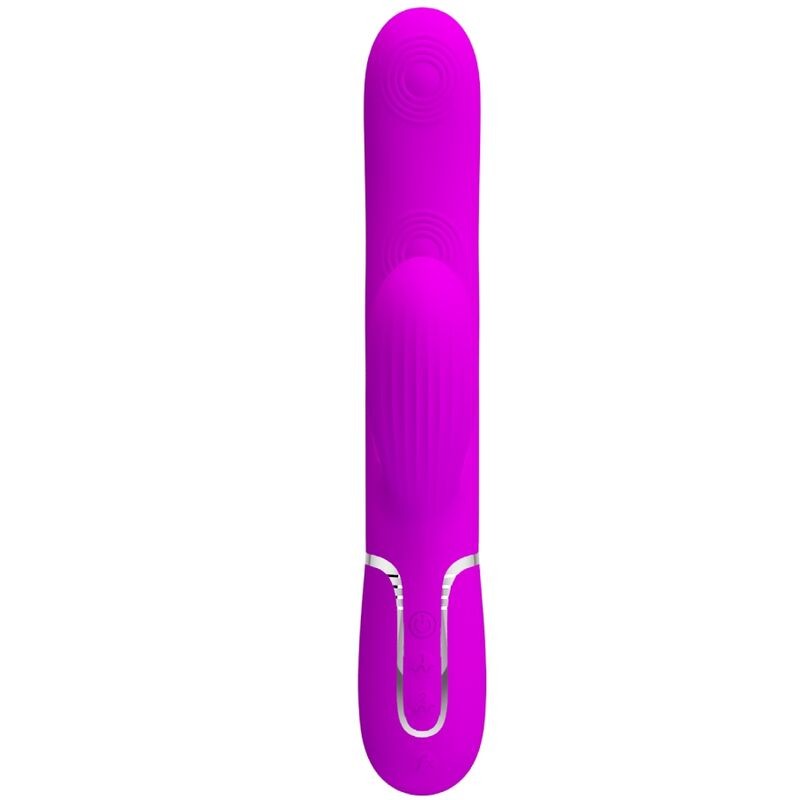 PRETTY LOVE PERLITA VIBRADOR PUNTO G 3 EN 1 MULTIFUNCIoN VIOETA