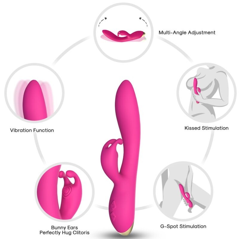ARMONY BONNIE VIBRADOR RABBIT FUCSIA