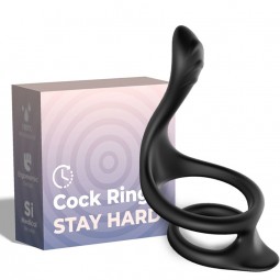 ARMONY TAIL ANILLO DOBLE ANAL NEGRO