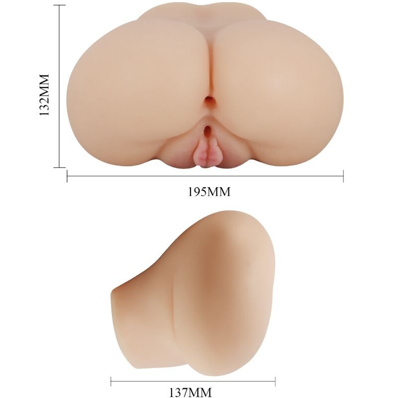CRAZY BULL VAGINA Y ANO REALISTICOS VIBRADOR LUNA