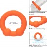 CALEXOTICS ALPHA ANILLO DOBLE BOLA NARANJA