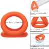 CALEXOTICS ALPHA TRIPLE ANILLO NARANJA