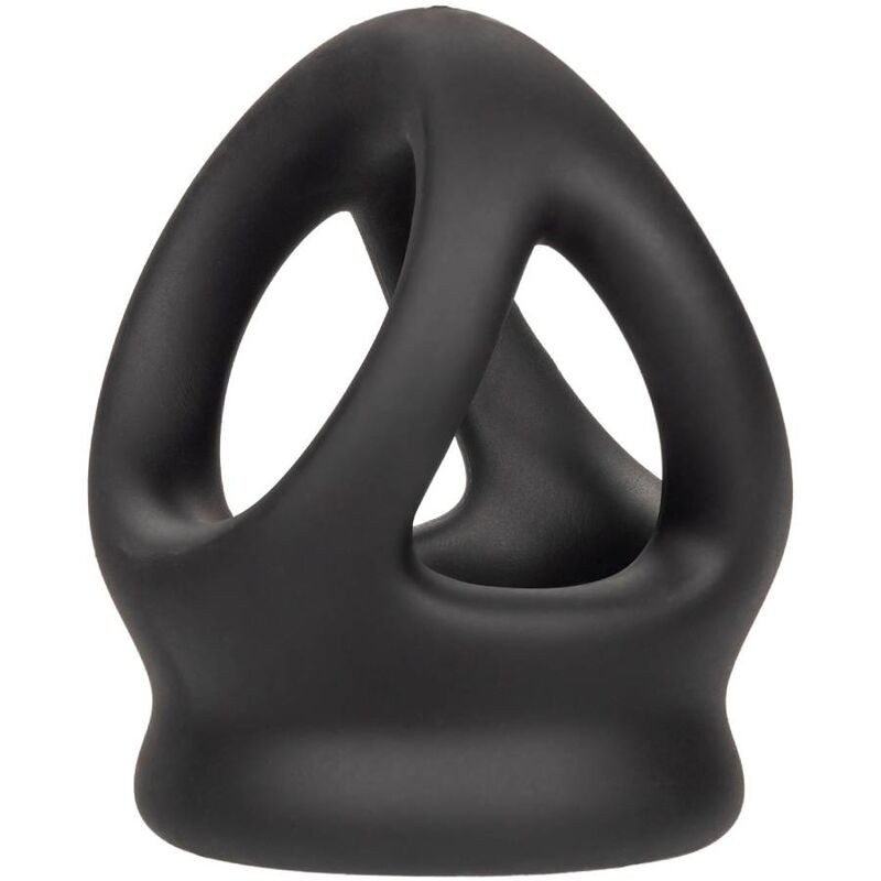 CALEXOTICS ALPHA ANILLO DE JAULA DOBLE NEGRO