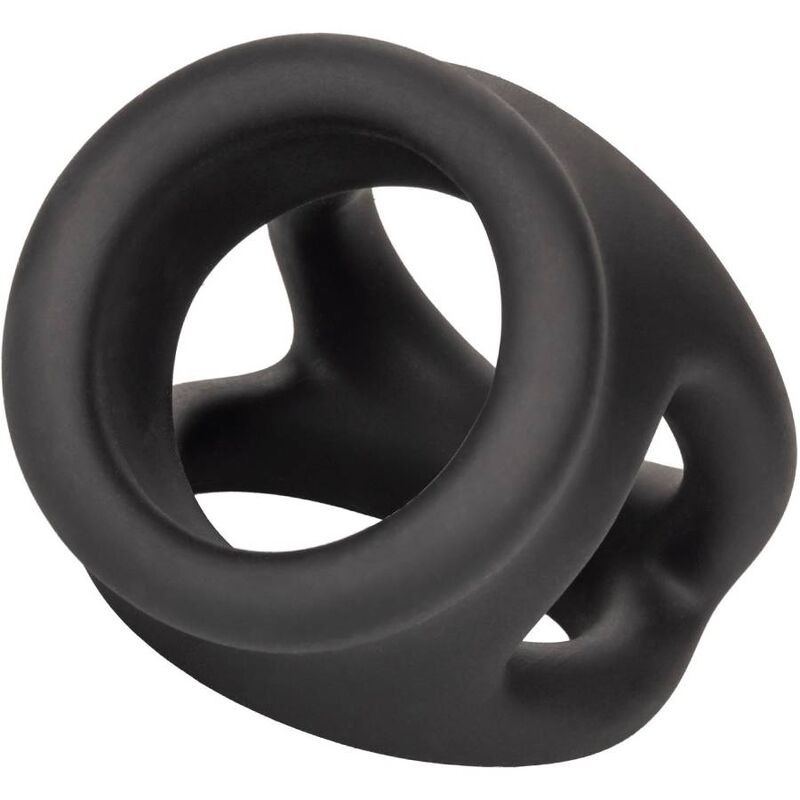 CALEXOTICS ALPHA ANILLO DE JAULA DOBLE NEGRO