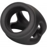 CALEXOTICS ALPHA ANILLO DE JAULA DOBLE NEGRO
