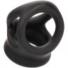 CALEXOTICS ALPHA ANILLO DE JAULA DOBLE NEGRO