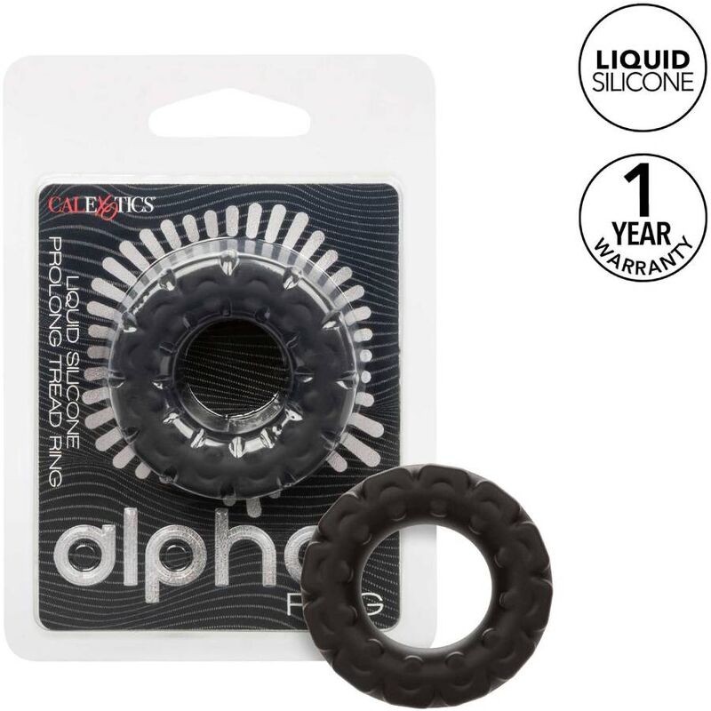 CALEXOTICS ALPHA ANILLO PROLONG BANDA DE RODADURA NEGRO