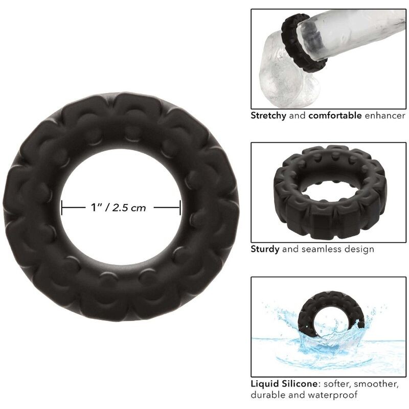 CALEXOTICS ALPHA ANILLO PROLONG BANDA DE RODADURA NEGRO