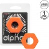 CALEXOTICS ALPHA ANILLO PROLONG SEXGONO NARANJA