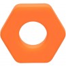 CALEXOTICS ALPHA ANILLO PROLONG SEXGONO NARANJA