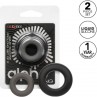 CALEXOTICS ALPHA SET DE 2 ANILLOS PROLONG GRIS