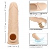 CALEXOTICS PERFORMANCE MAXX EXTENSIoN REALISTA 7 PIEL CLARO