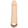 CALEXOTICS PERFORMANCE MAXX EXTENSIoN REALISTA 8 PIEL CLARO