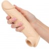 CALEXOTICS PERFORMANCE MAXX EXTENSIoN REALISTA 8 PIEL CLARO