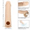 CALEXOTICS PERFORMANCE MAXX EXTENSIoN REALISTA 8 PIEL CLARO
