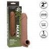 CALEXOTICS PERFORMANCE MAXX EXTENSIoN REALISTA 8 PIEL MORENO