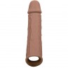 CALEXOTICS PERFORMANCE MAXX EXTENSIoN REALISTA 8 PIEL MORENO