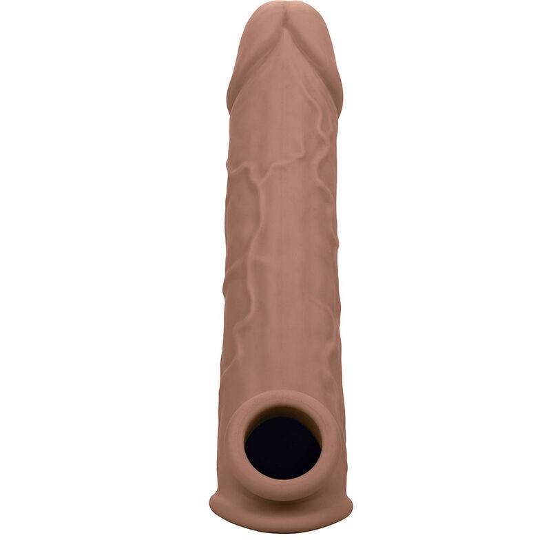 CALEXOTICS PERFORMANCE MAXX EXTENSIoN REALISTA 8 PIEL MORENO