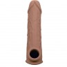 CALEXOTICS PERFORMANCE MAXX EXTENSIoN REALISTA 8 PIEL MORENO