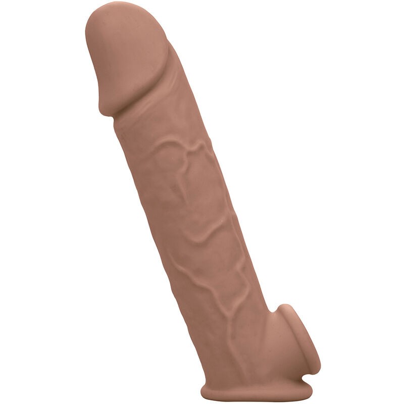 CALEXOTICS PERFORMANCE MAXX EXTENSIoN REALISTA 8 PIEL MORENO