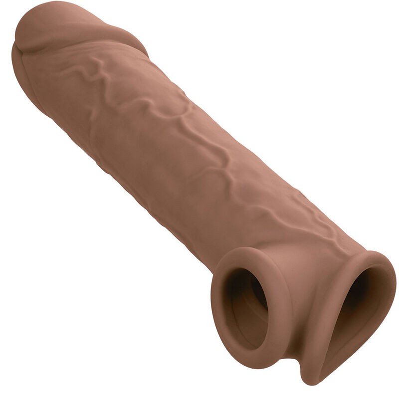 CALEXOTICS PERFORMANCE MAXX EXTENSIoN REALISTA 8 PIEL MORENO