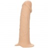 CALEXOTICS PERFORMANCE MAXX EXTENSIoN REALISTA CON ARNeS PIEL CLARO