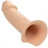 CALEXOTICS PERFORMANCE MAXX EXTENSIoN REALISTA CON ARNeS PIEL CLARO