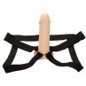 CALEXOTICS PERFORMANCE MAXX EXTENSIoN REALISTA CON ARNeS PIEL CLARO